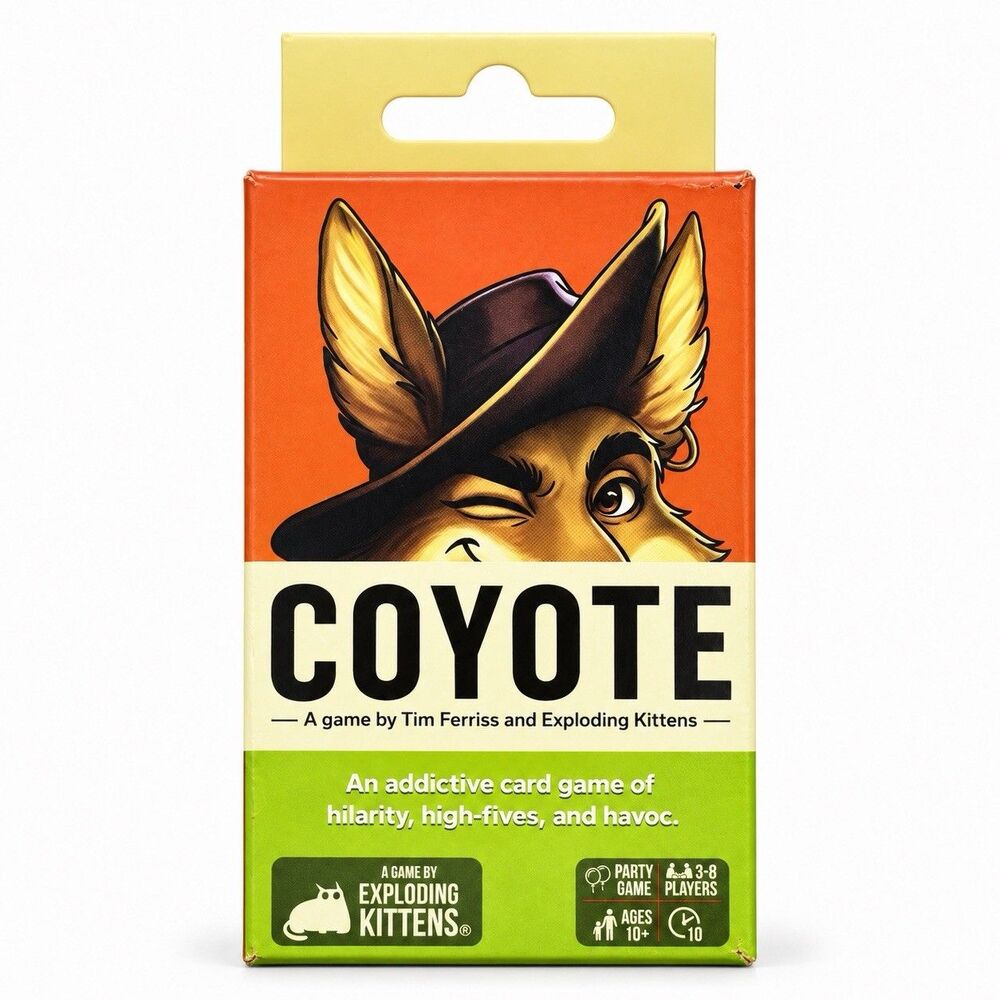 Coyote Exploding Kittens Party Card Game
